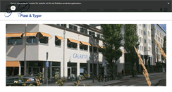 Desktop Screenshot of galantplast.se
